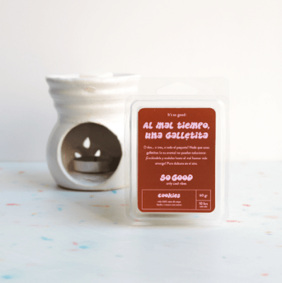 Wax melt Al mal tiempo una galletita 60 gr1