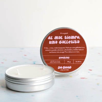 Vela Al mal tiempo una galletita 80 gr1