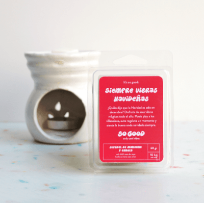 Wax melt Siempre vibra navideña 60 gr