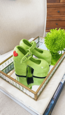 ZAPATOS PLATAFORMA VERDE