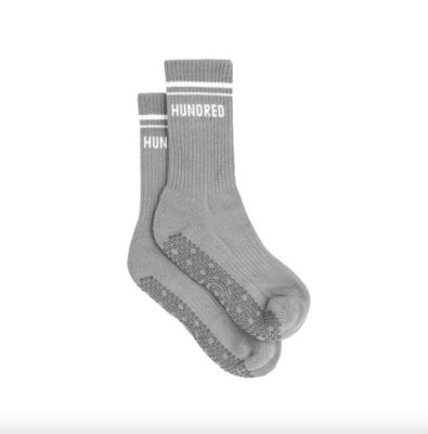 Calcetines Crew Grip – Gris