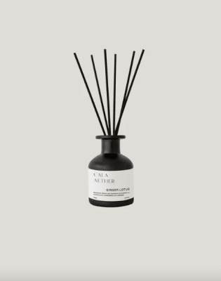 Difusor Mikado Ginger Lotus (vidrio negro)