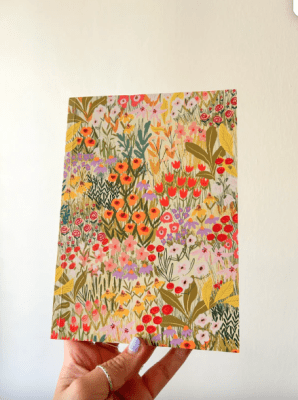 Libreta Jardín