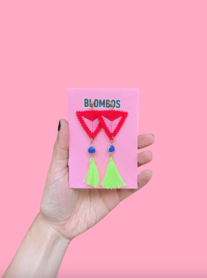 Triángulos Miyuki con Flecos