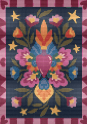 Kit de Pintura con diamantes Latidos de Color1