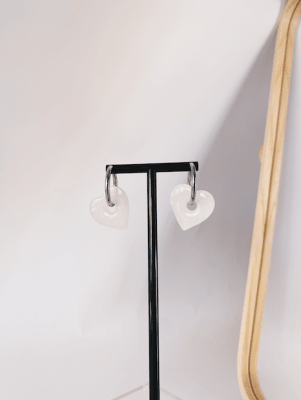 Sweet Heart BLANCO | ARGOLLAS PLATEADAS