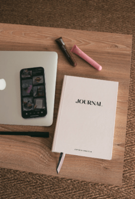 Journal Black beige
