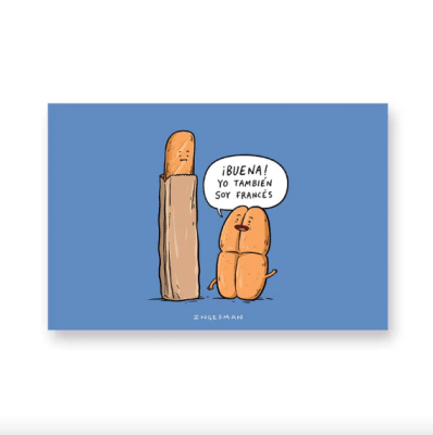 Postal Pan Francés1