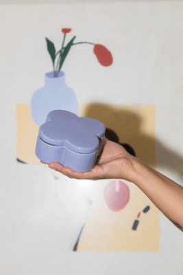 JOYERO TREBOL AZUL PASTEL3