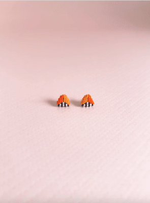 Aros Mitsubane en Naranja + B/N