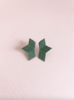 Aros Tsubasa en Verde Botella1