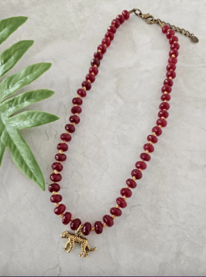 Collar Bestia Marsala3