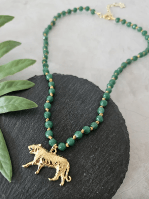 Collar Tigresa Verde1