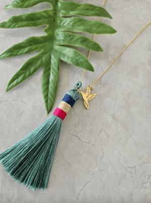 Collar Vuela Turquesa