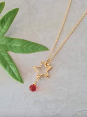 Collar Tu Reflejo Rojo