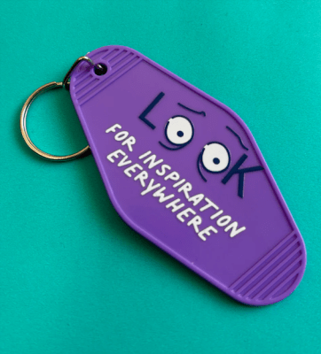 Llavero  LOOK for inspiration Everywhere1