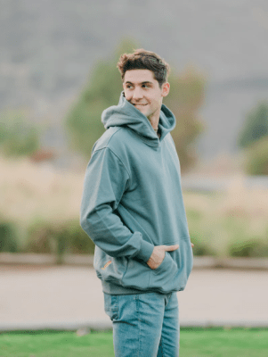 Polerón Oversize Adulto Grafito Largo