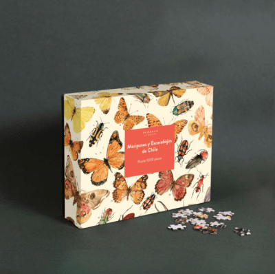 Puzzle Mariposas y Escarabajos de Chile