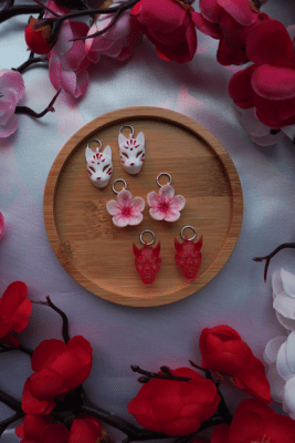 Set Dijes Mini Yokai (Silver)