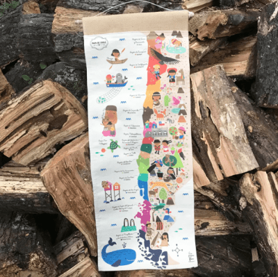 MAPA CHILE VERTICAL