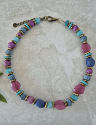 Collar Amanecer Azul