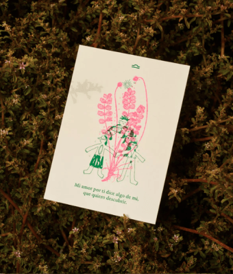 Postal Risografía Signo Zodiacal  - Libra1