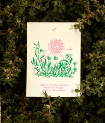 Postal Risografía Signo Zodiacal  - Sagitario