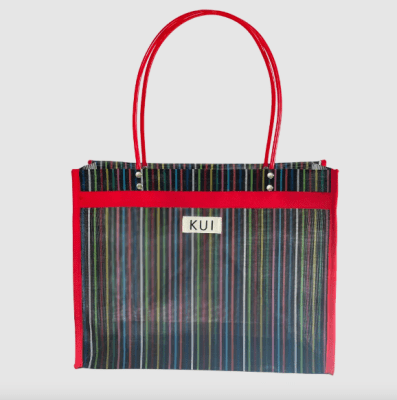 Bolsa del Mandado M - Rayas Negras