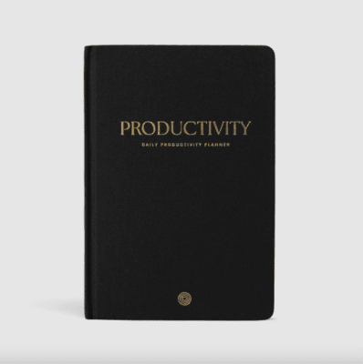 Daily Planner / Luxury Black