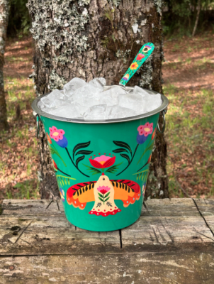 hielera con palita pepa