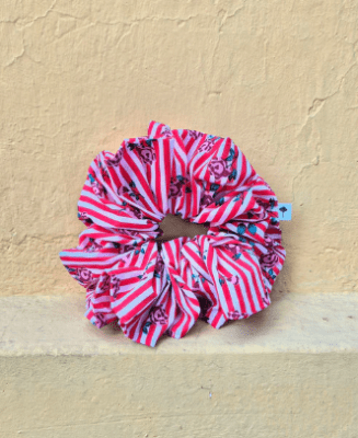 Maxi colet Rayas y rosas