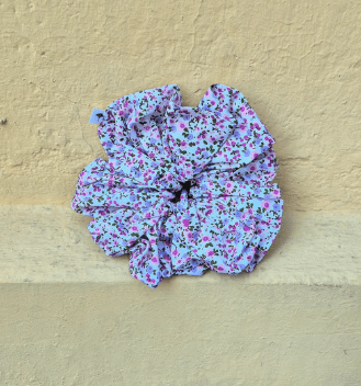 Maxi colet Flores rosado y lila