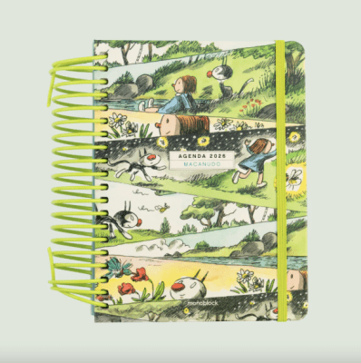 Agenda Diaria 2026 Monoblock - Macanudo por Liniers - Momentos1