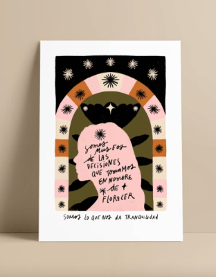 Postal Somos lo que nos da tranquilidad