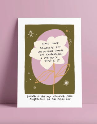 Postal Somos las promesas1