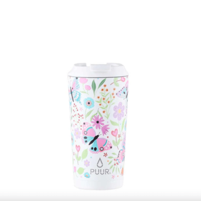 Vaso Térmico Puur Mug Butterfly Hermético 470 ml