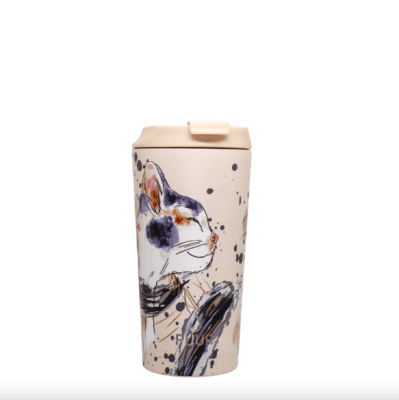 Vaso Térmico Puur Mug Cat Sand Hermético 470 ml