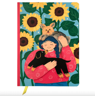 Journal Cata Cartagena Perro y Girasoles1