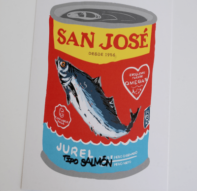 POSTAL CHILE A SECAS Jurel San Jose