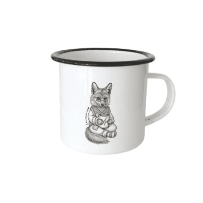 Tazón enlozado Zorro2