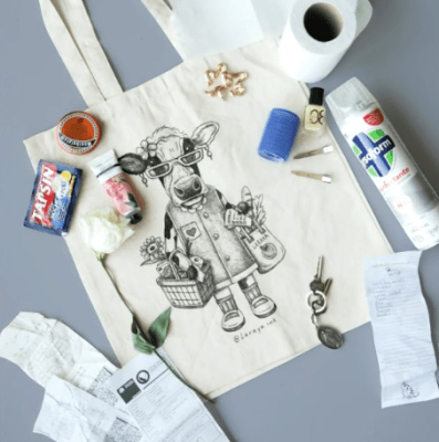 Totebag Vaca