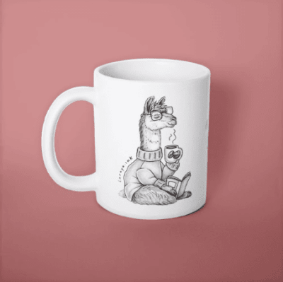 Tazón de cerámica Guanaco