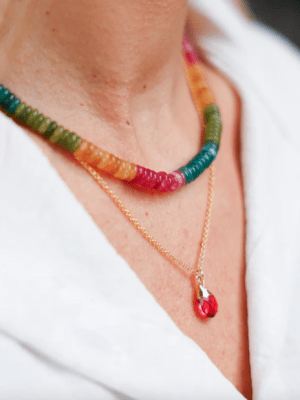 Collar Arcoíris Turmalinas2