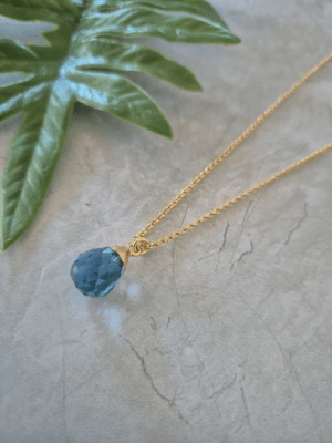 Collar Intuición Topacio Azul1