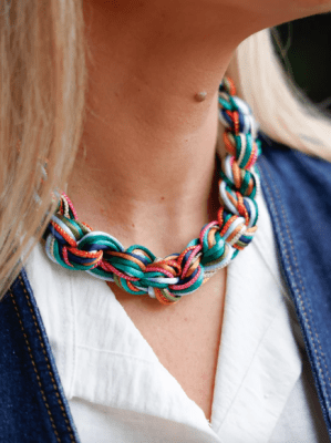 Collar Trama Multicolor