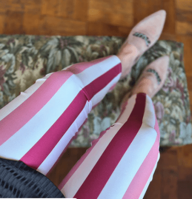 Patas líneas rectas crema, rosado y burdeo1