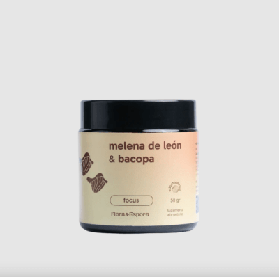 Focus, Melena de león + Bacopa 50 gr Concentración