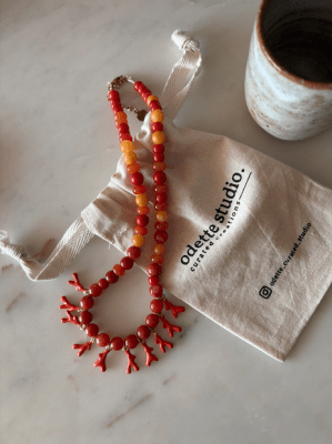 Collar corales chicos