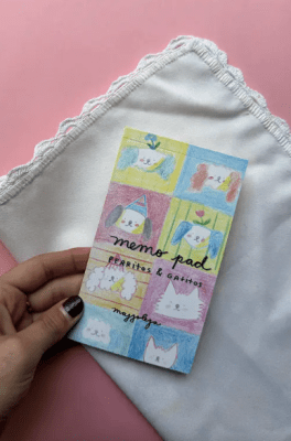 Memo Pad Perritos & Gatitos1