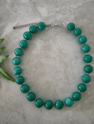 Collar Chicle Turquesa